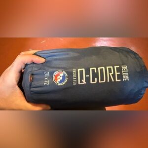 Big Agnes Q-Core Deluxe Insulated Sleeping Pad - Blue